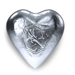 Sweetas954 Hearts - 2kg Tub Silver