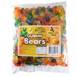 Sweetas954 Candy Bar Lolliland Gummi Bears - 1kg Bag