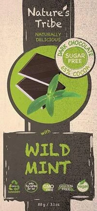 Sweetas954 Nature's Tribe - Dark Chocolate With Wild Mint Sugar Free Gift Ideas 1 Sweetas954 Nature's Tribe - Dark Chocolate With Wild Mint Sugar Free Gift Ideas