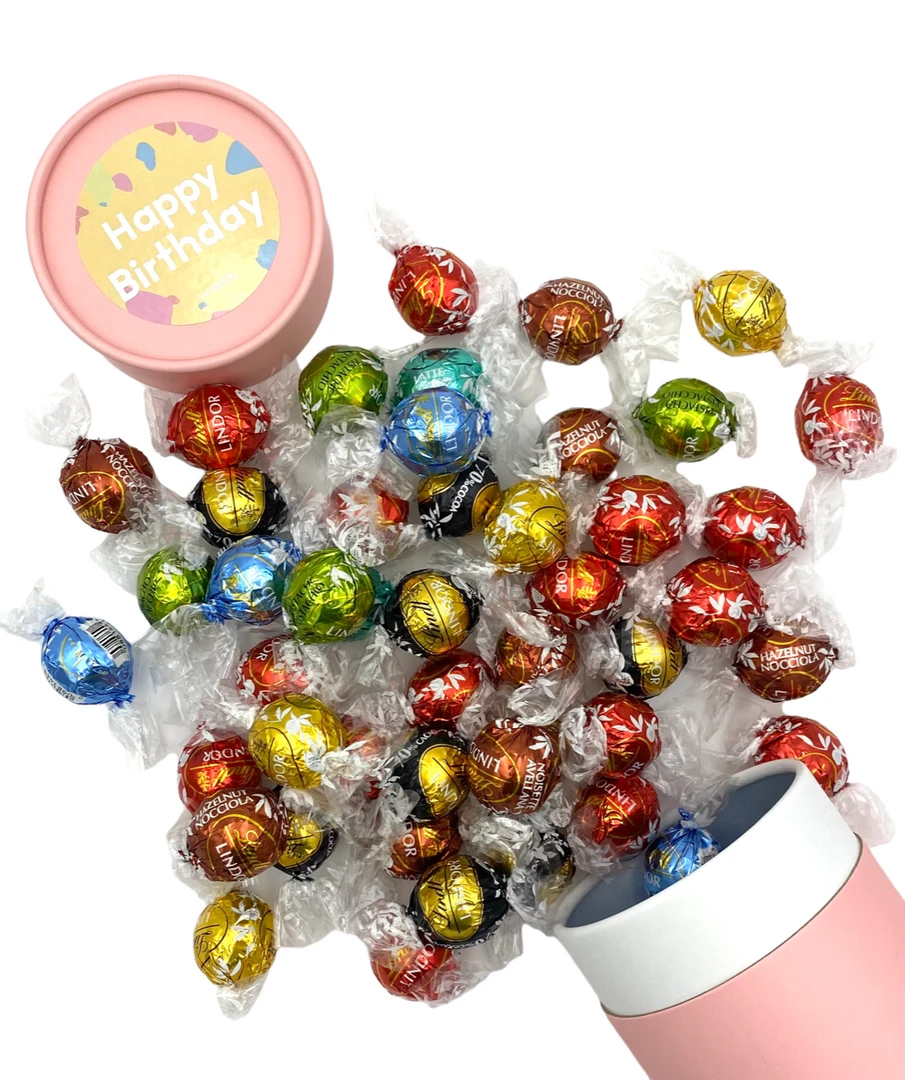Sweetas954 Lindor Gift Tube - 30 Pieces 1 Sweetas954 Lindor Gift Tube - 30 Pieces