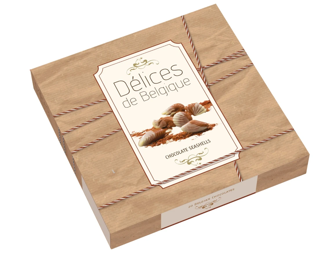 Sweetas954 Euro Treats Delices De Belgique Premium Sea Shells Gift Box 195g 1 Sweetas954 Euro Treats Delices De Belgique Premium Sea Shells Gift Box 195g