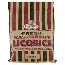 Sweetas954 Licorice Lovers Fresh Raspberry Licorice Liquorice