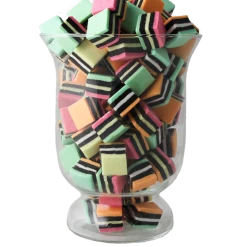 Sweetas954 Licorice Allsorts - 5kg Box