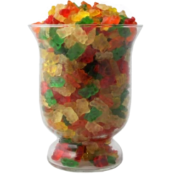 Sweetas954 Bulk Candy Bar Gummi Bears - 3kg Bag