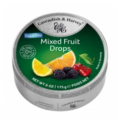 Sweetas954 Travel Sweets & Jellies Cavendish & Harvey Sugar Free Fruit Drops