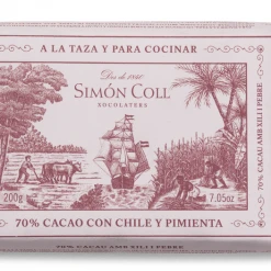 Sweetas954 Simon Coll 70% Cacao With Chilli And Pepper Euro Treats