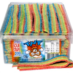 Sweetas954 TNT Multicolor Sour Straps Kid's Party Faves